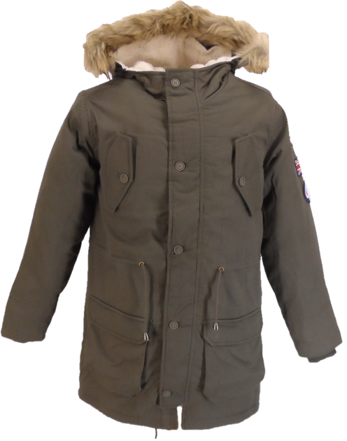 Mens shop fishtail parka