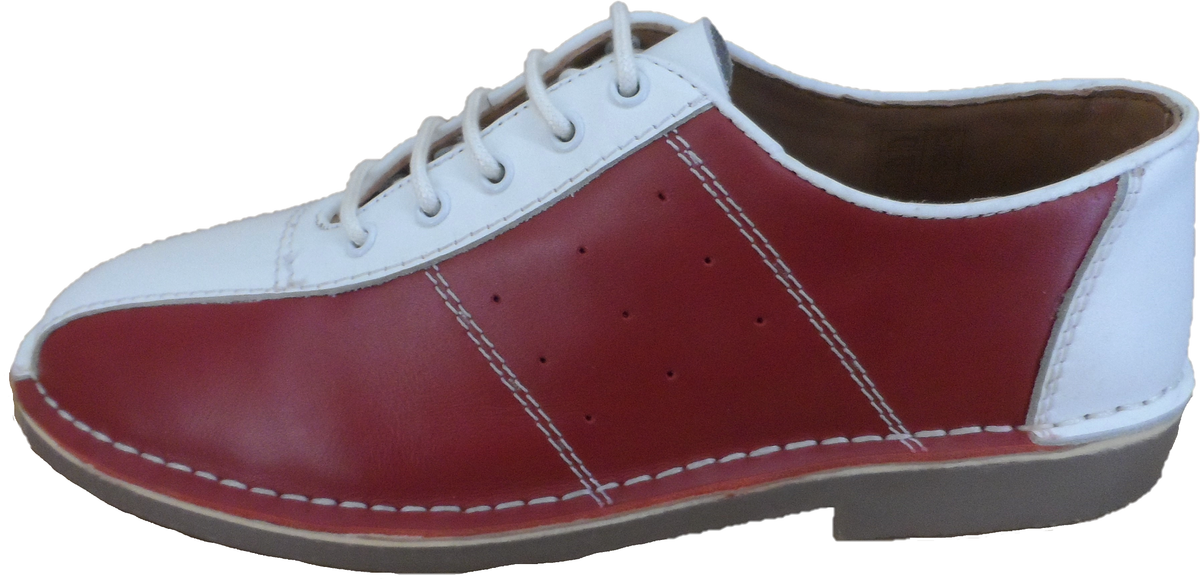 Marriott Leather Red, White &Blue Bowling Shoes UK Ikon Original