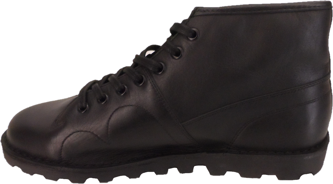 Men s Black 1970s Original Mod Monkey Boots Ikon Original