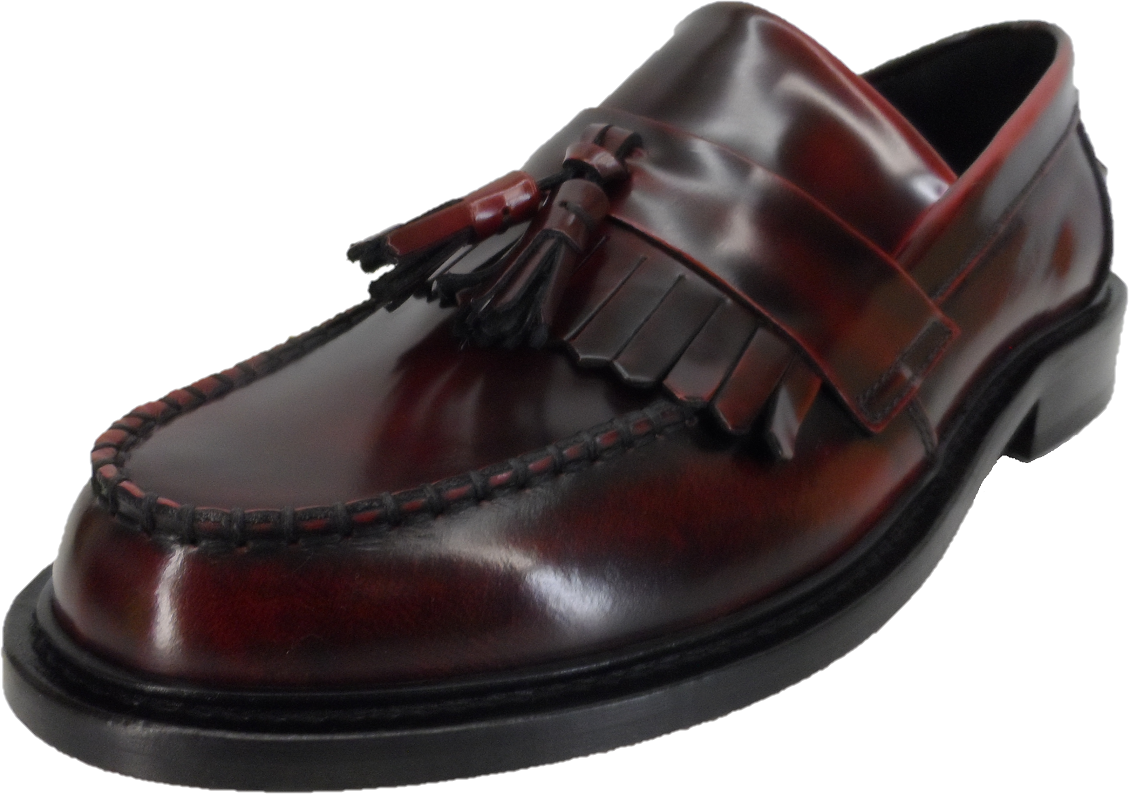 Oxblood loafers 2025