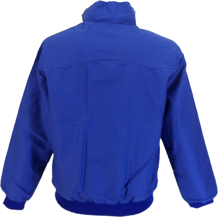 Ikon Original Mens Royal Blue Harrington Jacket