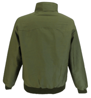 Ikon Original Mens Olive Green Retro Mod Classic Harrington Jacket - Ikon Original