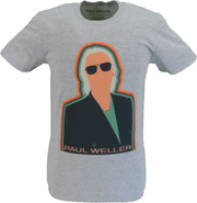 Mens Grey Official Paul Weller T Shirt