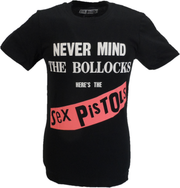 Mens Black Official Sex Pistols NMTB T Shirt