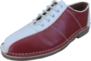 Ikon Original Marriott Leather Bowling Shoes in Red/White/Blue