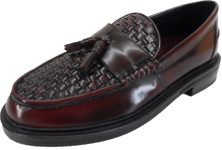 Oxblood 2025 tassel loafers