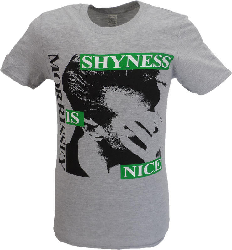 Mens Official Morrissey Shyness is Nice T Shirt