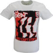 Mens Official The Beat  I Just Cant Stop It White T Shirt