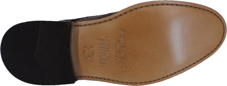 Ikon Original Leather Brogues in Tan