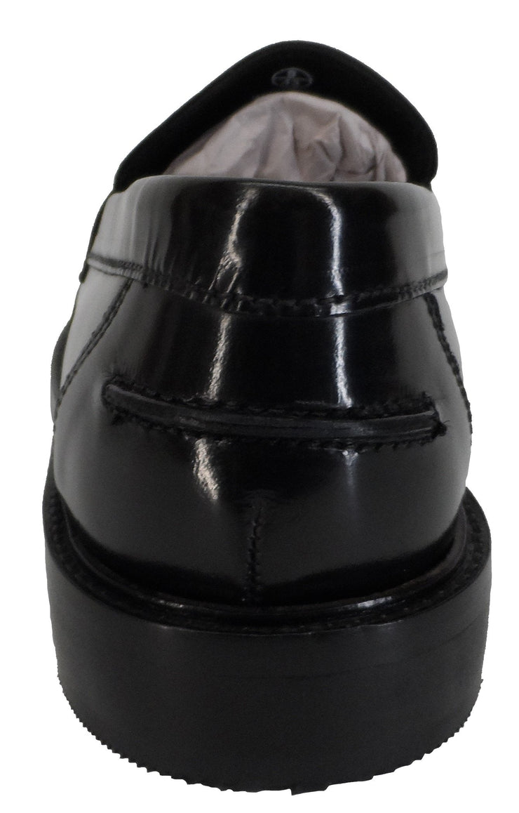 Ikon Original Selecta Weaver Leather Tassel Loafers in Black - Ikon Original