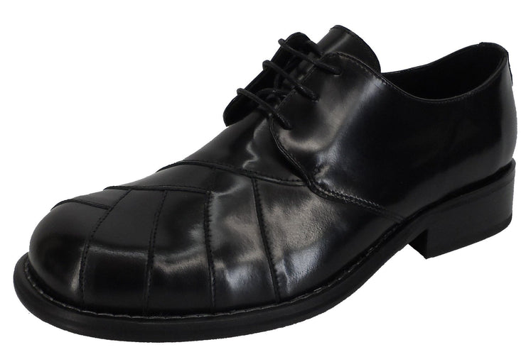 Ikon Original Zodiac Leather Shoe in Black - Ikon Original